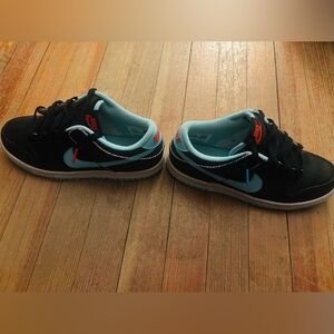 Nike low dunk retro “ barbershop” kids shoes